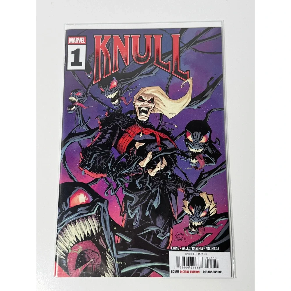 King in Black Knull 1 Marvel 2021 Iban Coello Cover Origin of Knull Symbiote God